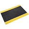 Crown Matting Technologies Antifatigue Mat, 6' L x 4' W, 3/8" Thickness, Zedlan Foam, Black/Yellow CK 0046YB - alternate 1